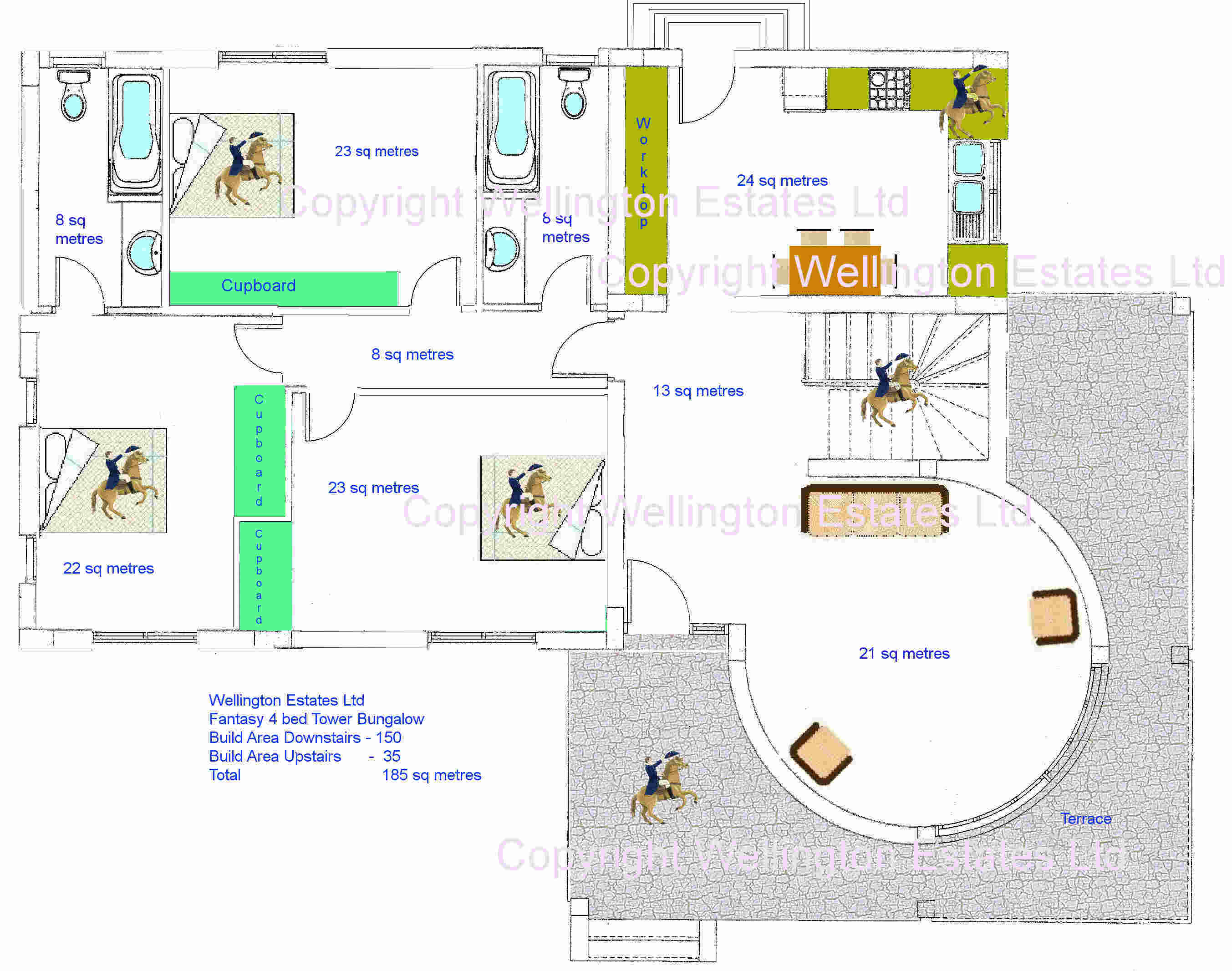 Amazing 4-Bedroom Bungalow Floor Plans 2706 x 2133 · 296 kB · jpeg